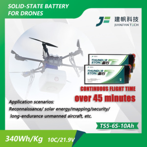 Аккумулятор Thunder Stone серии TS5, полутвердотельный, 340 Втч/кг, 10Ач/12Ач/27Ач/33Ач/37Ач/41Ач/48Ач/55Ач/60Ач, для дронов - Product Image 2
