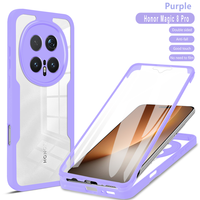 Coque de téléphone anti-gravité Lichicase avec protection d'écran multi-couleurs pour Honor 600 600 Pro, coque arrière transparente