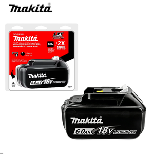 Оригинальный литий-ионный аккумулятор Makita 18В 6.0Ач/5.0Ач для электроинструментов, совместим с моделями BL1860B/BL1860/BL1850 - Product Image 1