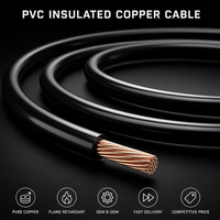 Cable Industrial de Bajo Voltaje KING DE THHN THWN-2, 600V, 14/12/10/8/6/4/2/1/0 AWG, 100% Cobre, Aislamiento de PVC FR, Revestimiento de Nailon