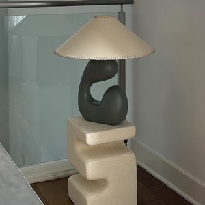 Modern Creative Designer <b>Table</b> Lamp E27 LED 220V Switch Control Artistic Decor For Hotel Bedroom Study Soft Furnishing - Product Image 1