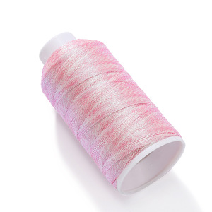 Iridescent 6 Strand <b>Braided</b> <b>Cord</b> Large Roll For Necklace Making Jewelry Findings Pet Material Oil Dripping Process Yiwu Origin - Product Image 5