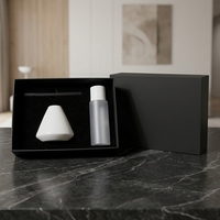 CH Moderen Diffuseur d'huiles essentielles en céramique, coffret cadeau, diffuseur de parfum en céramique personnalisé, coffret cadeau avec bâtonnets parfumés