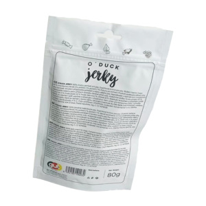 Nuovi sacchetti di alluminio autosostanti stampati personalizzati per cibo per cani con chiusura a cerniera, che consentono di vedere il prodotto interno - Product Image 4