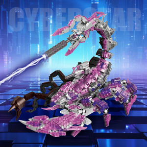 Jie Star 66110 creativo escorpión insecto montaje bloque ladrillos modelo niños rompecabezas educativo bloques <span class=keywords><strong>de</strong></span> construcción juguete conjunto Juguete - Product Image 2