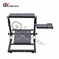 GY057 Support de volant de course réglable en hauteur personnalisé pour simulateur de course pour logitech G29, G25, G27, G920, PC, PXN, MOZA, Xbox 360