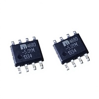 Composants électriques, régulateur de tension, contrôleur PMIC MIC4680-5.0YM, marquage 4680-5.0YM SOIC8 pour chargeur de batterie