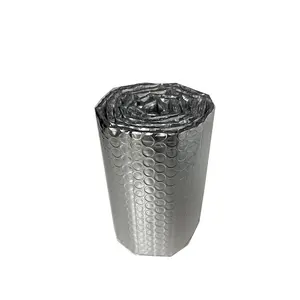 Petits matériaux d'emballage protecteurs d'isolation thermique d'aluminium de bulle de barrière argentée de rouleau