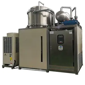 Evaporador de vacío para aguas residuales, electrochapado, baja temperatura, capacidad de 10000L por día