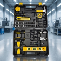 168 pièces, fabricant OEM, vente en gros, kits d'outils combinés, outils à main multifonctions, boîte d'outils dans un coffret rigide, acier à haute teneur en carbone