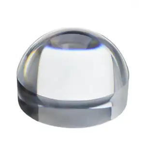 50Mm 65Mm 80Mm 95Mm 100Mm Paperweight Dome Half Ball All-optical Acrylic Optics HD Magnify Glass for Desktop Decoration