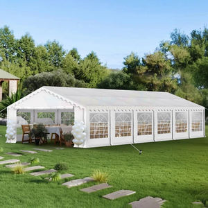 Tente de réception de luxe de haute qualité en alliage d'aluminium, grande tente blanche en forme de A pour événements extérieurs, mariages et fêtes - Product Image 2