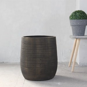 Vendita calda eco-friendly rotondo pentole di cemento per <span class=keywords><strong>piante</strong></span> succulente uso interno/esterno decorazione del giardino - Product Image 4