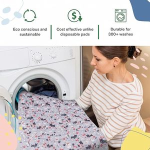 Giá bán buôn tái sử dụng & siêu thấm tùy chỉnh kích cỡ/in 500 + rửa chu kỳ Pet đào tạo Pads - Product Image 5