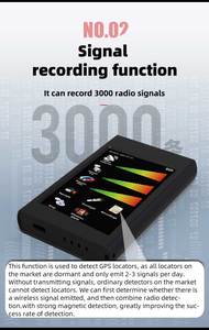 <strong>RF</strong> Signal Detector Anti Tracking <strong>Scanner</strong> with Infrared Scanning for Hotel Use Wireless Audio GPS Camera Finder - Product Image 4