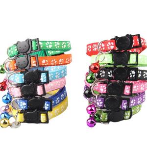 Op Maat Gemaakte Hot Sale Pet Kraag Kleurrijke Kat Kraag Poot Print Hond Halsband - Product Image 6