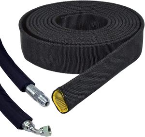 Hidrolik hortum koruması için esnek ve dayanıklı örgülü naylon kılıf - Product Image 1