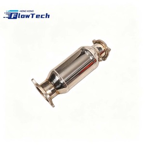 ท่อลง FlowTech คุณภาพสูง SS304 พร้อมผิวขัดเงา สำหรับ Audi A4 A5 Q5 B9 2.0T ปี 2017-2024 - Product Image 2