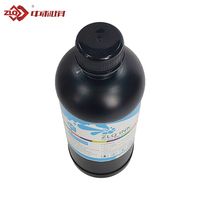 Tinta Cetak UV LED Fleksibel CMYKWV Berkualitas Tinggi Tinta UV Lembut I3200 1000ml