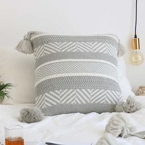 Housse de coussin moderne simple, super douce et <span class=keywords><strong>confortable</strong></span>, pour canapé à tricoter, de luxe, pour chambre à coucher, canapé - Product Image 1