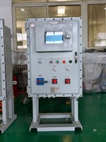 Caja de Conexiones Eléctrica a Prueba de Explosiones Exdb IIB T4 Gb IP66 SS316 LD-BXD(M)99L 1000 700 420mm, Caja Industrial RAL7035