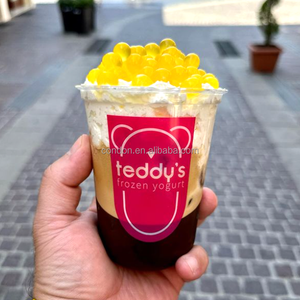 Sinh Thái Thân Thiện Với Sản Phẩm Cốc Nước Trái Cây Cà Phê Tùy Chỉnh Ly Gói Giấy Mang Theo Túi Cốc Nhựa Với Logo Nhựa <span class=keywords><strong>Container</strong></span> Cho Thực Phẩm - Product Image 6