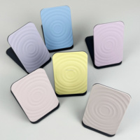 Support de carte magnétique en silicone léger pour iPhone, support de téléphone portable en silicone, nouvelle coque de téléphone portable avec design ondulé