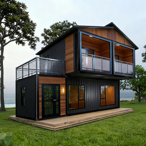 Tùy Chỉnh Sang Trọng 2 Phòng Ngủ Vận Chuyển Prefab Phòng Biệt Thự Hiện Đại Modular Nhà Đúc Sẵn Nhà Ngủ Container Nhà Cho Khách Sạn - Product Image 2