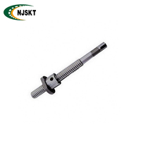 TBI sekrup bola mur Flange SFU1204 untuk alat mesin CNC, Diameter 12mm, 4mm Lead, transmisi presisi