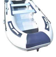 Synsor Bateau pneumatique personnalisé de 2.3m à 4.5m Bateaux à plancher en aluminium Bateaux de pêche gonflables du zodiaque pour 6 personnes à vendre