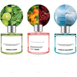 Luxury Home <b>Reed</b> <b>Diffuser</b> Bottle Set with Lavender Scent BPA Free Lasting Fragrance <b>for</b> 15-30 Days - Product Image 1