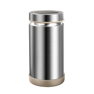 กระป๋องชาสแตนเลส 304 ฝาโลหะทรงกระบอก ภาชนะเก็บอาหารแบบปิดผนึกสำหรับเมล็ดกาแฟ ป้องกันความชื้น - Product Image 2