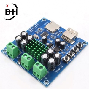 บอร์ดเพาเวอร์แอมป์ XH-M422 พร้อมช่องเสียบ U Disk และ TF Card รองรับการเล่นเพลงด้วยชิป TPA3116D2 กำลังขับคู่ 50W - Product Image 2