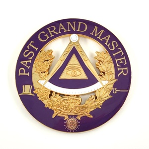 Emblema della <span class=keywords><strong>regina</strong></span> del sud Solomon Sheba 3 "forma rotonda ritagliata fuori emblema auto massonica - Product Image 4