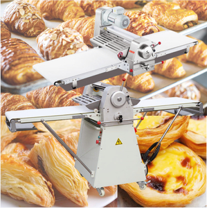 Luxueux <span class=keywords><strong>meilleur</strong></span> croissant de pli de produit de grain faisant la machine de laminoir de feuille d'étirement de pâte à <span class=keywords><strong>pâtisserie</strong></span> debout pour le baklava <span class=keywords><strong>turc</strong></span> - Product Image 1