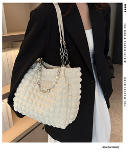 Sac à bandoulière de grande capacité à la mode pour adolescentes sacs à chaîne en différentes couleurs pour col blanc femmes sacs pour femmes marques - Product Image 2
