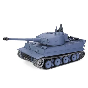 Heng Long Electric Toys 3818-1 1/16 2.4G Germany Tiger I RC Battle Tank Metal Track RTR - 6.0 Pro Version