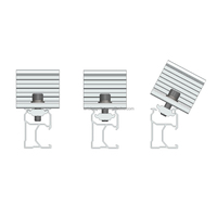 Pince d'extrémité pour panneau solaire, accessoires solaires, aluminium de haute qualité pour le montage de modules photovoltaïques, pince de fixation pour système de montage solaire |   Artsign