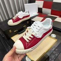 Sneakers de luxe unisexes, chaussures de marche, dessus en cuir, doublure en mesh antidérapante, chaussures sportives décontractées pour l'hiver/le printemps