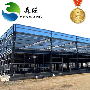 케냐 외몽골 공장 건설 산업 창고 도면 조립식 캐노피 건물 철골 구조 - Product Image 1