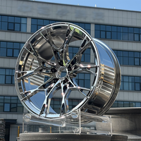 Jantes en alliage forgé 18 19 20 pouces, jantes personnalisées concaves 5x112 5x120 chromées pour X5 A6 Q7 RS6 911 Panamera Cayenne 488