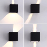 Applique murale LED moderne 6W, lumière LED réglable vers le haut/bas pour la maison et l'hôtel, à des fins décoratives