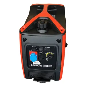 Ilent-generador de gasolina portátil, modelo 3kW para Power 110 230V, monofásico