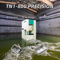 Hipress Trade Assurance 110T Pompe à moteur pneumatique automatique pour conteneurs jetables en aluminium pour aliments à emporter