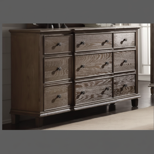 Baudouin mueble de roble desgastado elegante pieza de mobiliario - Product Image 1