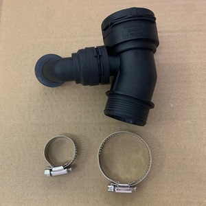 Conector de manguera de radiador Bmw 17127535529 64219354459, junta de tubo superior e inferior, plástico negro para reemplazo de X3 X4 - Product Image 2