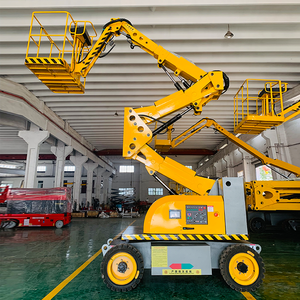 נייד מבוטא בום מעלית פלטפורמת תחזוקה משאית עבודה אווירית סיבוב רכב ליתיום סוללה/230 מופעל דיזל עומס ק "ג - Product Image 3