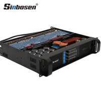 Amplificador de Potencia Sinbosen OEM de 110V/220V para Sistema Line Array, Potente Amplificador de Potencia Chino para Escenario