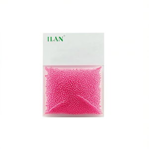 Perline rosa Ilan Abalorios da 2 mm, 50 g, per la creazione di gioielli - Product Image 2