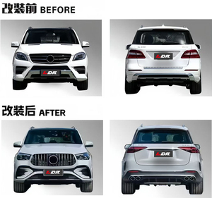 Kit de Carrocería para <span class=keywords><strong>Mercedes</strong></span> Benz Clase ML W166 2011-2015 a W167 <span class=keywords><strong>GLE</strong></span> AMG53 AMG63 2025, Nuevo, Sin Cortes, Fácil Instalación, en Existencia - Product Image 3